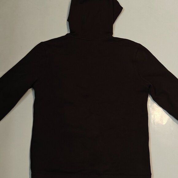 Carhartt Hoodie Camo Logo Pullover Brown Boys Youth Size Large 14-16 Used Stain - Picture 9 of 12
